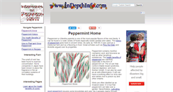 Desktop Screenshot of peppermint.indepthinfo.com