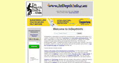 Desktop Screenshot of indepthinfo.com